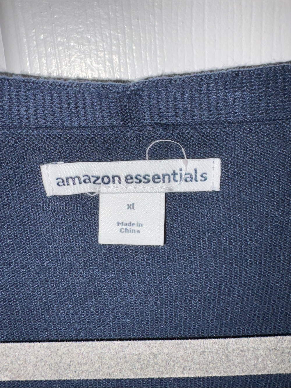 Amazon Essentials Navy Open-Front Cardigan Sweater - Picture 2 of 5